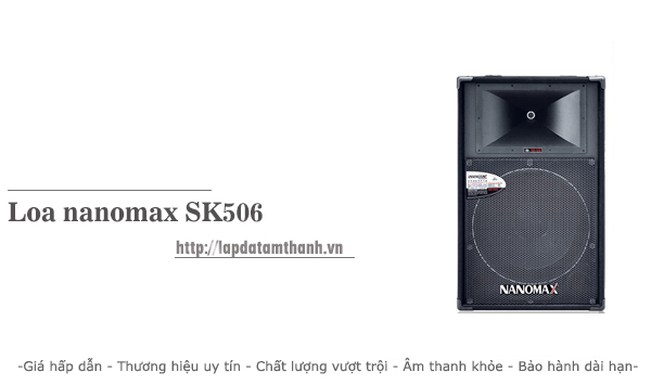 loananomax-sk-506 Loa nanomax SK 506