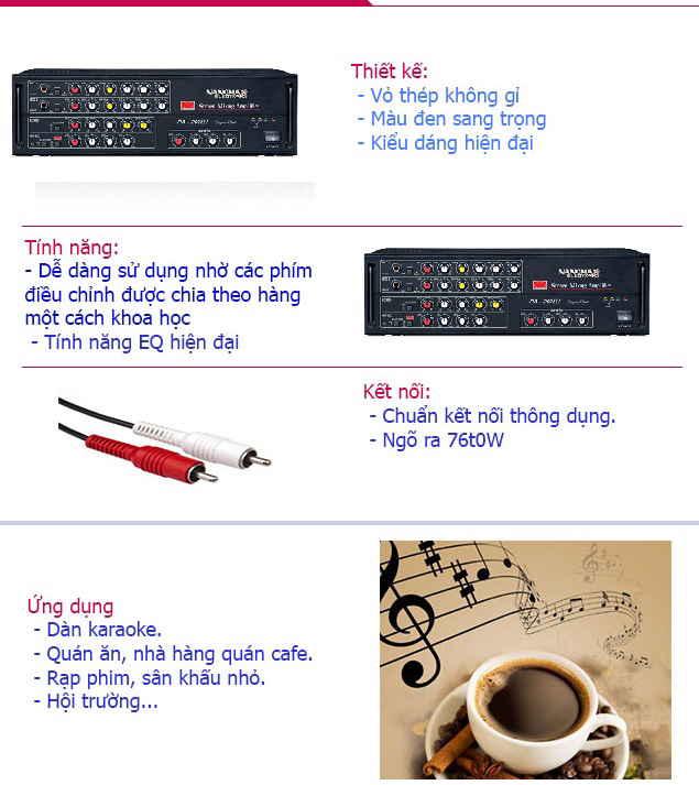 amply-karaoke-nanomax-pa230iii amply karaoke nanomax PA230III