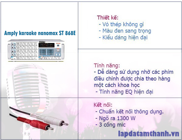 amply-karaoke-nanomax-st868e Amply karaoke nanomax ST868E