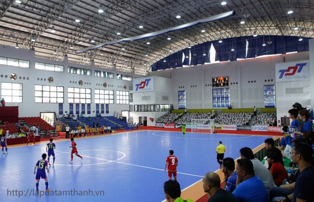 hệ thống âm thanh nhà thi đấu đa năng - Sân vận động