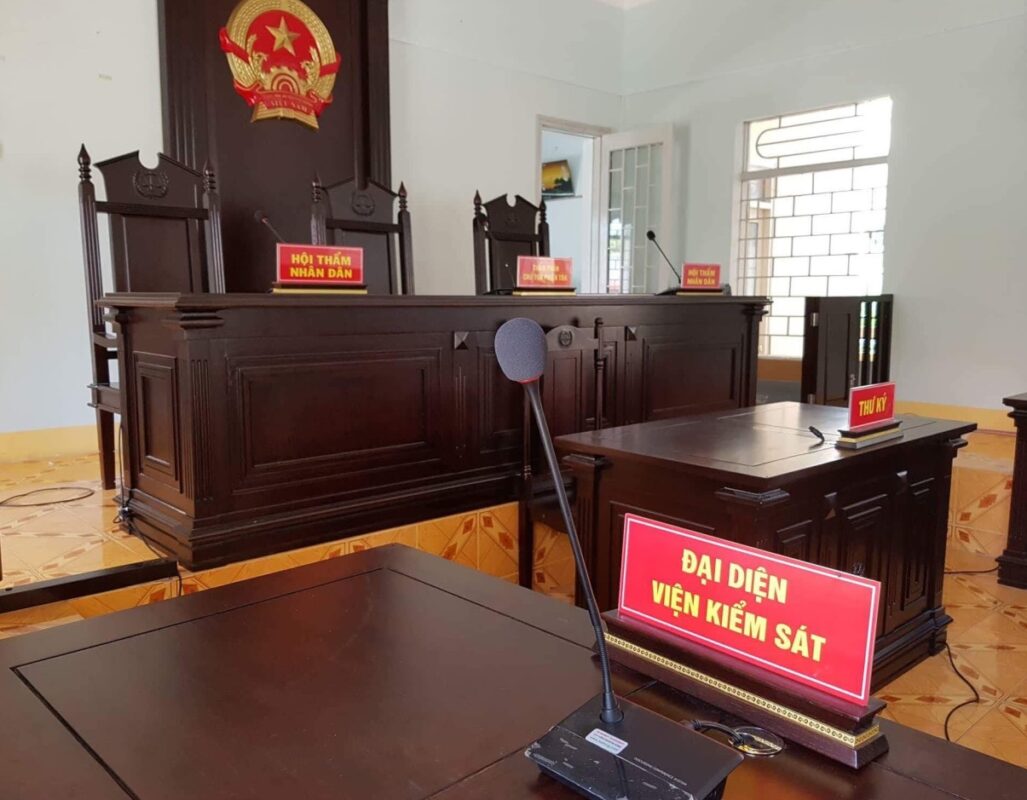 Tư vấn, thiết kế lắp đặt hệ thống âm thanh hội trường xét xử