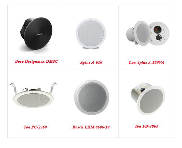 #​​​​​​​TOP 5:Dòng loa âm trần nghe nhạc hay nhất bạn biết chưa ?