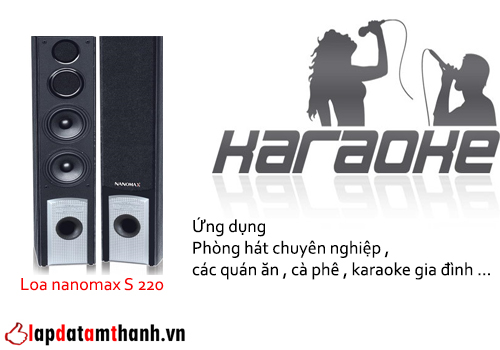 loa-karaoke-nanomax-s220 Loa karaoke nanomax S220