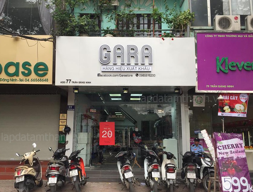 Lắp đặt loa âm trần tại Shop quần áo cửa hàng thời trang Gara
