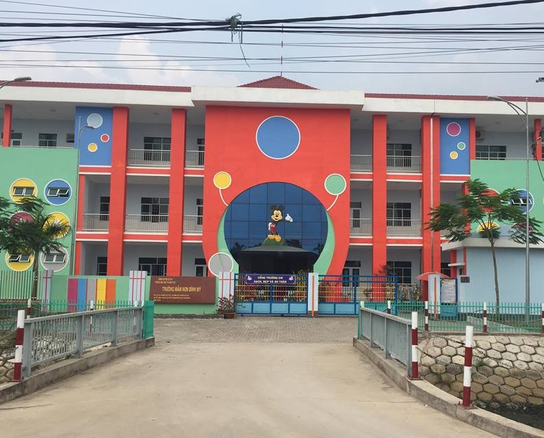 Dự án lắp đặt âm thanh phòng họp phòng học Trường mầm non Bình Mỹ